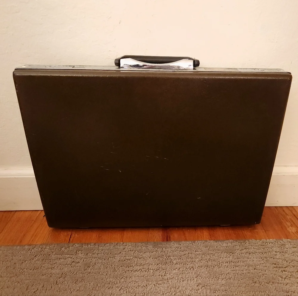 Brown and Silver Laptop with Slim Design and Smooth Finish